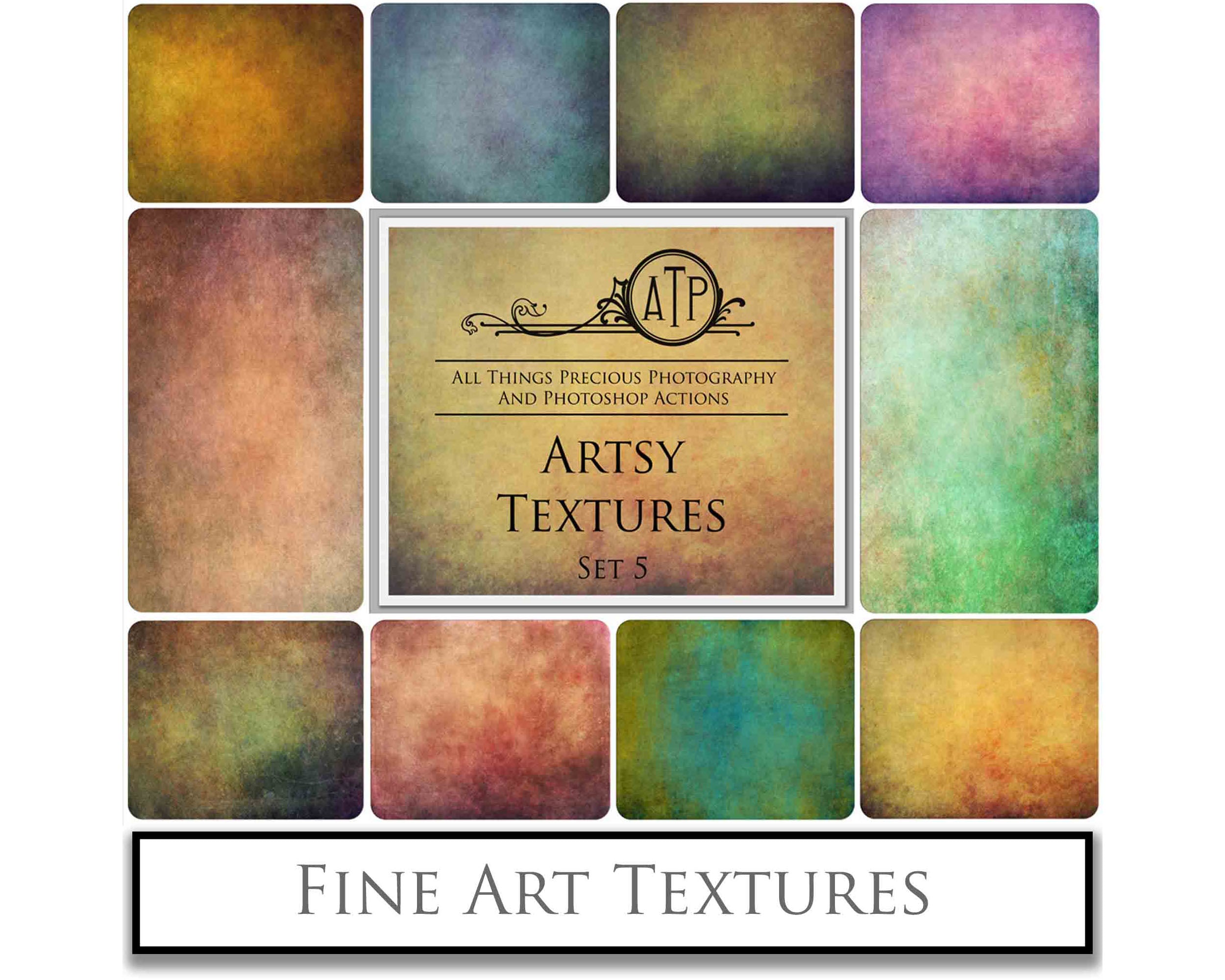 Fine Art Textures for photographers and digital editing. Photo Overlays. Antique, Vintage, Grunge, Light, Dark Variety Bundle.  Graphic Assets for photography and design. By ATP Textures