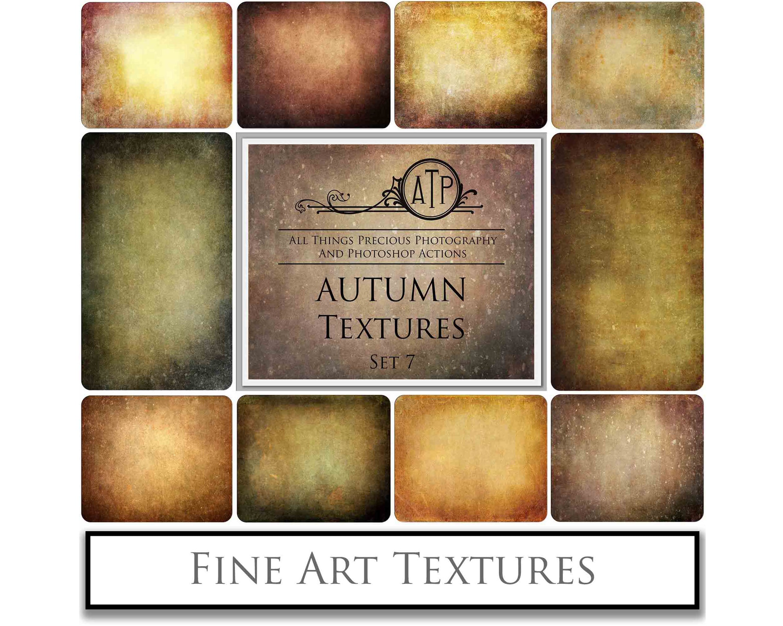 Fine Art Textures. For photography or print as backdrops. High resolution download files. Grunge, Warm, Light, Digital Add Ons. Canvas, Dark, Painterly, Color design. Jpeg overlay. photoshop editing graphic assets. by ATP textures.