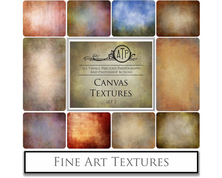 Fine Art Textures for photographers and digital editing. Photo Overlays. Antique, Vintage, Grunge, Light, Dark Variety Bundle.  Textured printable Canvas, Colour, Monochrome, Bundle. High resolution, 300dpi Graphic Assets for photography, digital scrapbooking and design. By ATP Textures