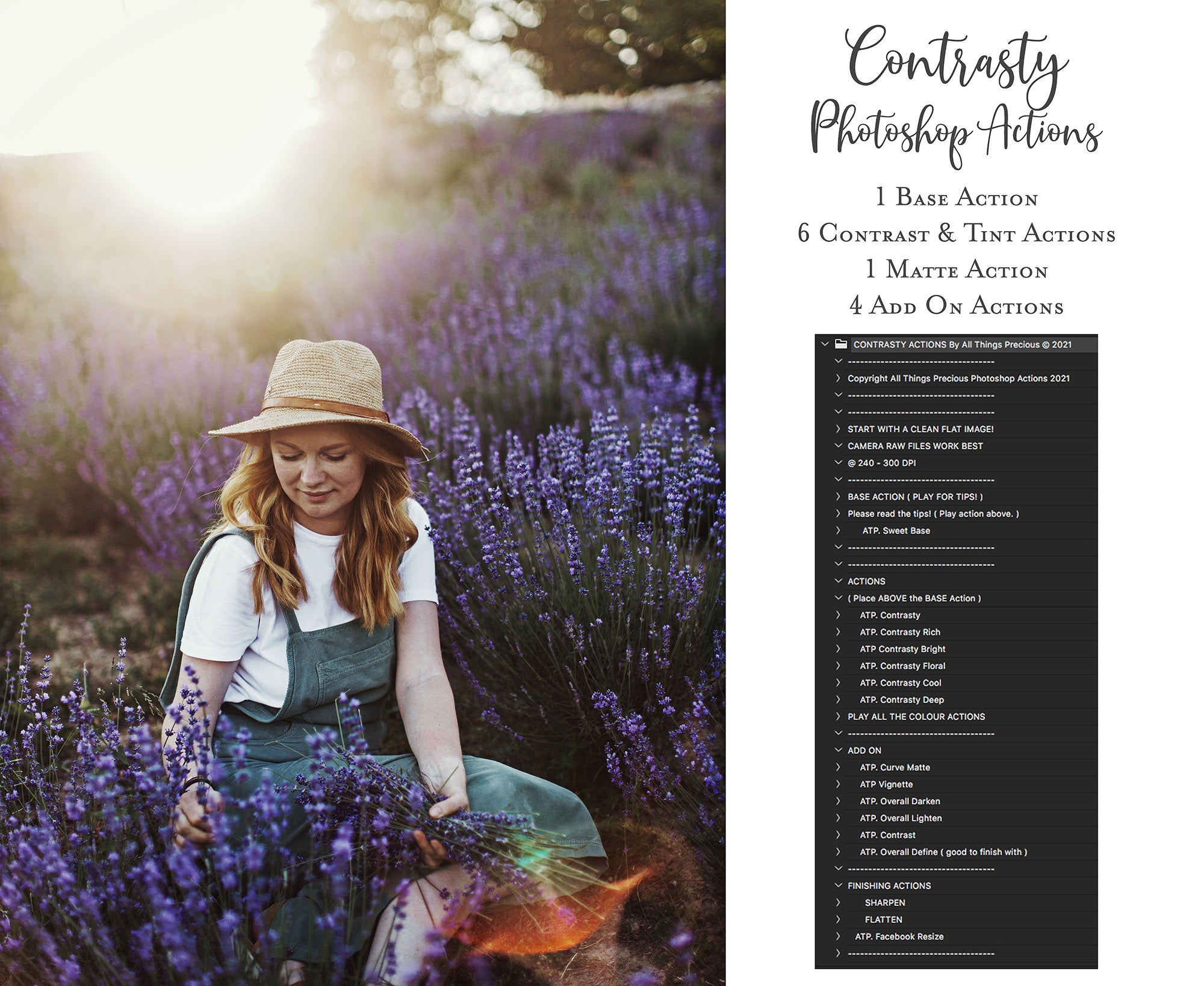 Photoshop Actions - Contrasty