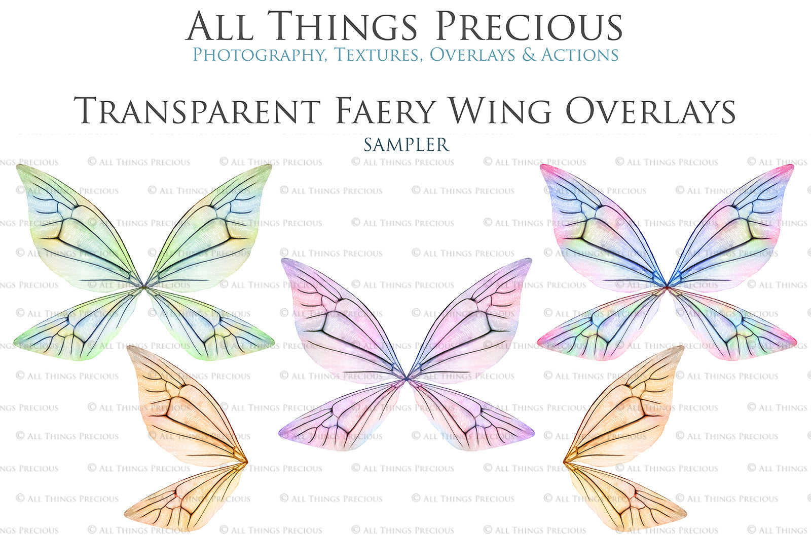 Digital Fairy Wings Overlays clipart. Png transparent see through files for photoshop. Butterfly Angel, Color, Print Photography editing. High resolution, 300dpi. Printable, Photography Graphic design assets, add on stock resources. Magical Scrapbooking design. Faery Photographer edit. Colorful Big Bundle. ATP Textures