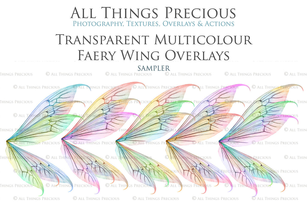 Fairy Wings Overlays For Photography, Photoshop, Digital art and Creatives. Transparent, high resolution wings for photographers. These are gorgeous PNG overlays for fantasy digital art and Child portraiture. colour, White fairy wings. Photo Overlays. Digital download. Graphic effects. ATP Textures