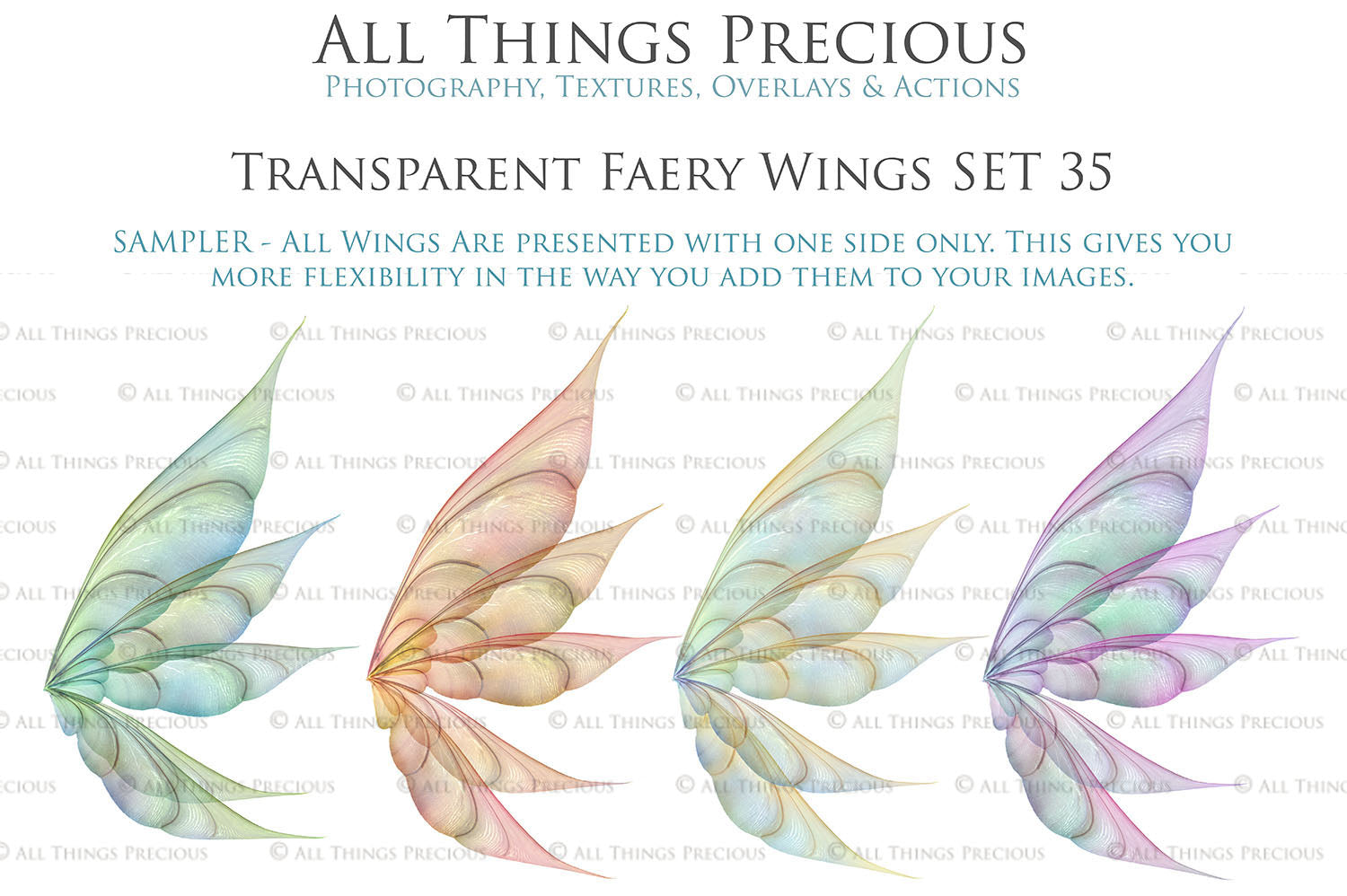 Digital Fairy Wings Overlays clipart. Png transparent see through files for photoshop. Butterfly Angel, Color, Print Photography editing. High resolution, 300dpi. Printable, Photography Graphic design assets, add on stock resources. Magical Scrapbooking design. Faery Photographer edit. Colorful Big Bundle. ATP Textures
