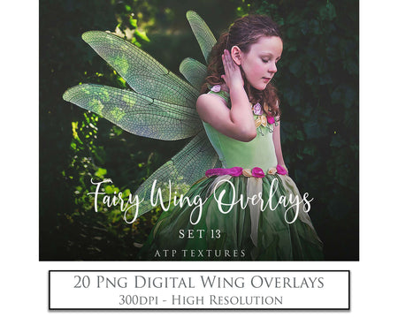 Digital Fairy Wing Overlays clipart. Png transparent see through files for photoshop. Butterfly Angel, Color, Print Photography editing. High resolution, 300dpi. Printable, Photography Graphic design assets, add on stock resources. Magical Scrapbooking design. Fairy Photographer edit. Colorful Big Bundle. ATP Textures.