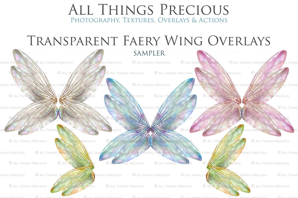 Digital Fairy Wing Overlays clipart. Png transparent see through files for photoshop. Butterfly Angel, Color, Print Photography editing. High resolution, 300dpi. Printable, Photography Graphic design assets, add on stock resources. Magical Scrapbooking design. Fairy Photographer edit. Colorful Big Bundle. ATP Textures.