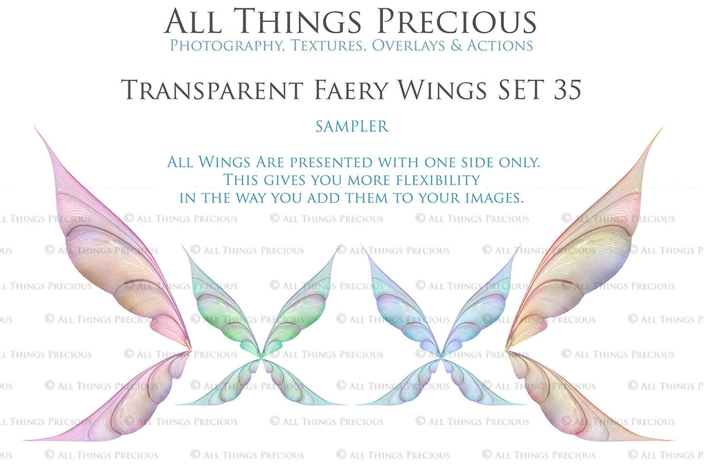 Digital Fairy Wings Overlays clipart. Png transparent see through files for photoshop. Butterfly Angel, Color, Print Photography editing. High resolution, 300dpi. Printable, Photography Graphic design assets, add on stock resources. Magical Scrapbooking design. Faery Photographer edit. Colorful Big Bundle. ATP Textures