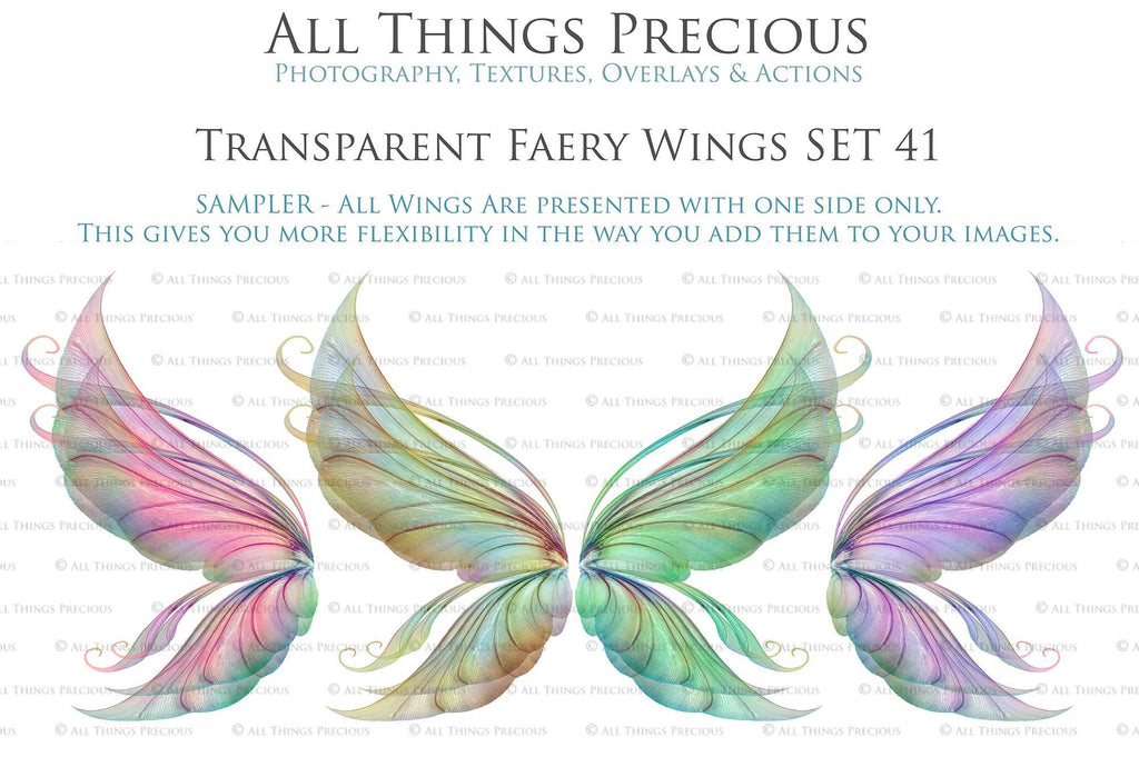 Digital Fairy Wings Overlays clipart. Png transparent see through files for photoshop. Butterfly Angel, Color, Print Photography editing. High resolution, 300dpi. Printable, Photography Graphic design assets, add on stock resources. Magical Scrapbooking design. Faery Photographer edit. Colorful Big Bundle. ATP Textures