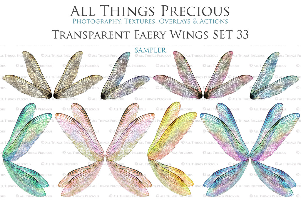 Digital Fairy Wings Overlays clipart. Png transparent see through files for photoshop. Butterfly Angel, Color, Print Photography editing. High resolution, 300dpi. Printable, Photography Graphic design assets, add on stock resources. Magical Scrapbooking design. Faery Photographer edit. Colorful Big Bundle. ATP Textures