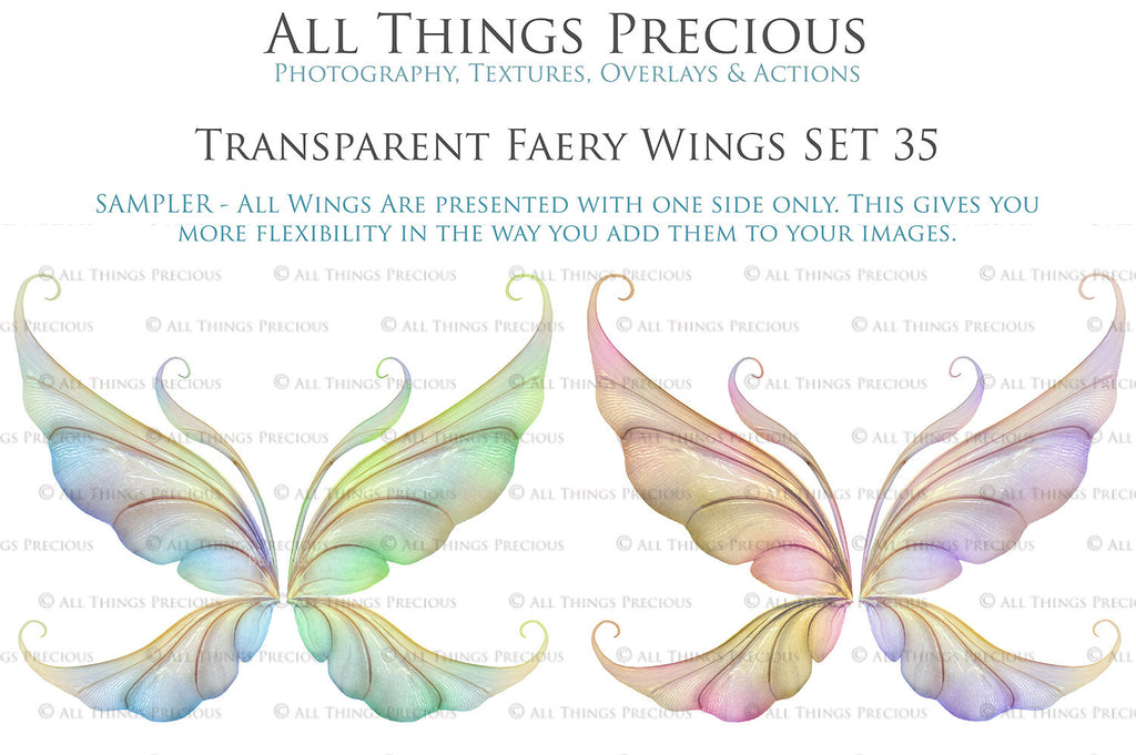 Digital Fairy Wings Overlays clipart. Png transparent see through files for photoshop. Butterfly Angel, Color, Print Photography editing. High resolution, 300dpi. Printable, Photography Graphic design assets, add on stock resources. Magical Scrapbooking design. Faery Photographer edit. Colorful Big Bundle. ATP Textures