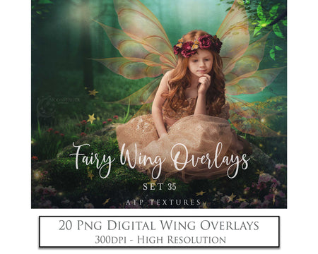 Digital Fairy Wings Overlays clipart. Png transparent see through files for photoshop. Butterfly Angel, Color, Print Photography editing. High resolution, 300dpi. Printable, Photography Graphic design assets, add on stock resources. Magical Scrapbooking design. Faery Photographer edit. Colorful Big Bundle. ATP Textures