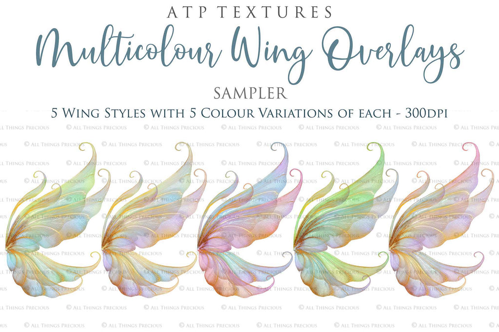 Fairy Wings Overlays For Photography, Photoshop, Digital art and Creatives. Transparent, high resolution wings for photographers. These are gorgeous PNG overlays for fantasy digital art and Child portraiture. colour, White fairy wings. Photo Overlays. Digital download. Graphic effects. ATP Textures