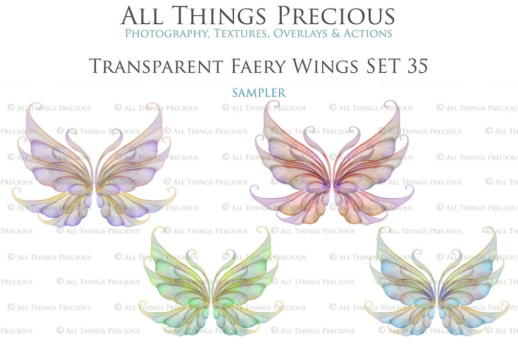 Digital Fairy Wings Overlays clipart. Png transparent see through files for photoshop. Butterfly Angel, Color, Print Photography editing. High resolution, 300dpi. Printable, Photography Graphic design assets, add on stock resources. Magical Scrapbooking design. Faery Photographer edit. Colorful Big Bundle. ATP Textures