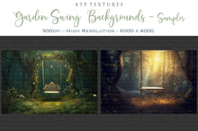 Load image into Gallery viewer, AI Digital - 24 GARDEN SWING BACKGROUNDS - Set 2
