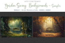 Load image into Gallery viewer, AI Digital - 24 GARDEN SWING BACKGROUNDS - Set 2
