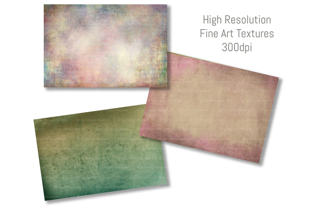 10 Fine Art TEXTURES - ARTSY Set 3