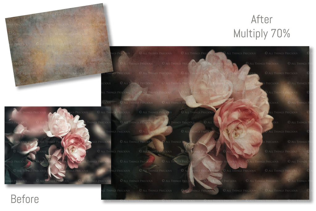 Fine Art Textures for photographers and digital editing. Photo Overlays. Antique, Vintage, Grunge, Light, Dark Variety Bundle.  Graphic Assets for photography and design. By ATP Textures