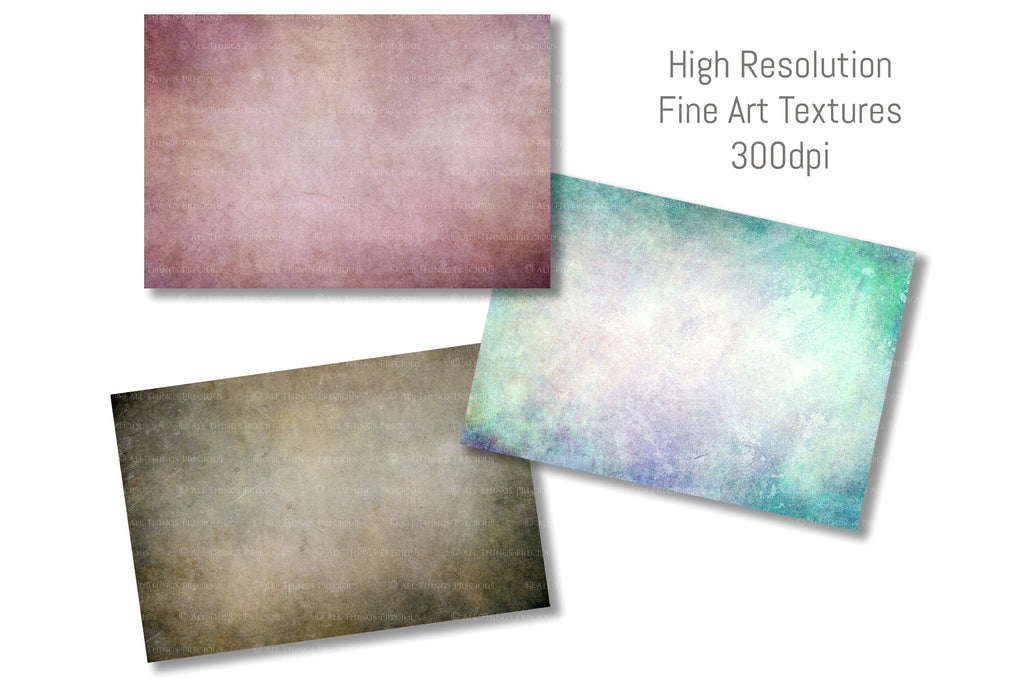 Fine Art Textures for photographers and digital editing. Photo Overlays. Antique, Vintage, Grunge, Light, Dark Variety Bundle.  Graphic Assets for photography and design. By ATP Textures