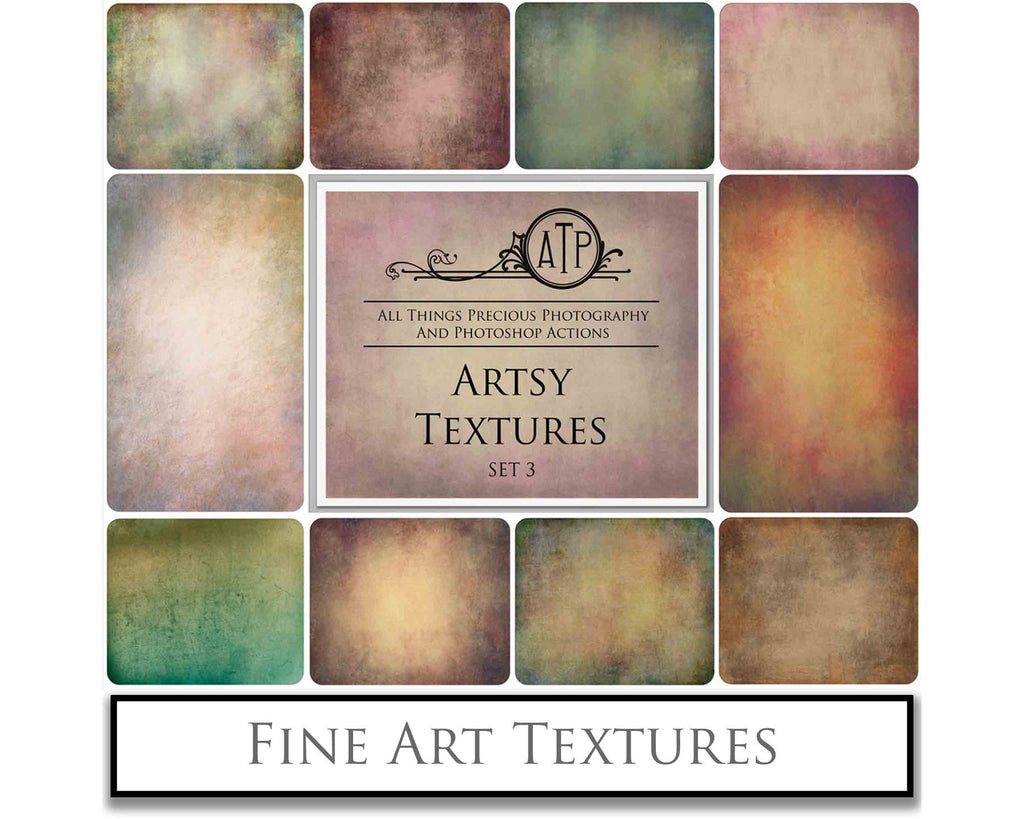 Fine Art Textures for photographers and digital editing. Photo Overlays. Antique Vintage style. By ATP Textures