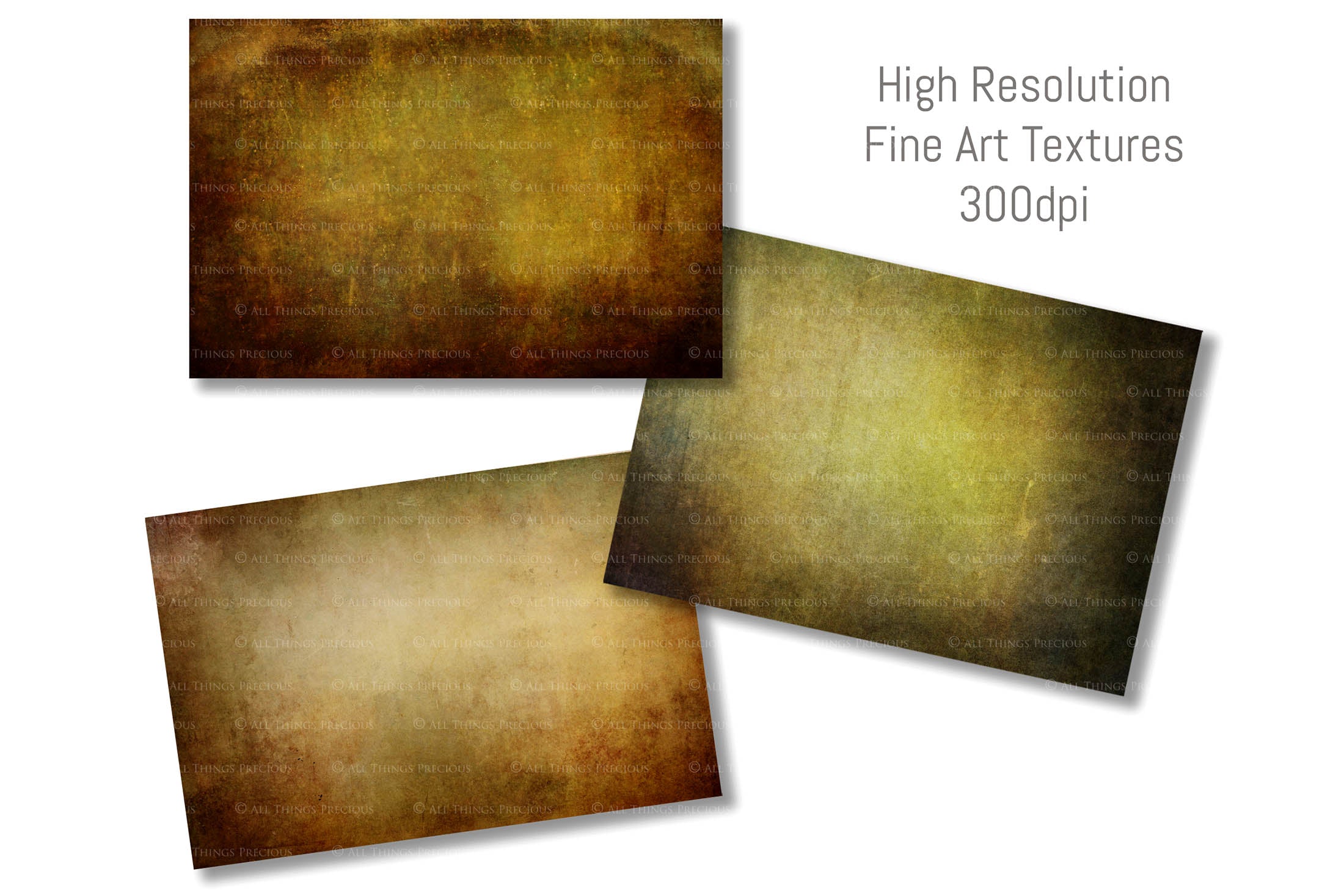 Fine Art Textures for photographers and digital editing. Photo Overlays. Antique, Vintage, Grunge, Warm, Rich, Scratch, Canvas, Light, Dark Variety Bundle.  Graphic Assets for photography and design. By ATP Textures