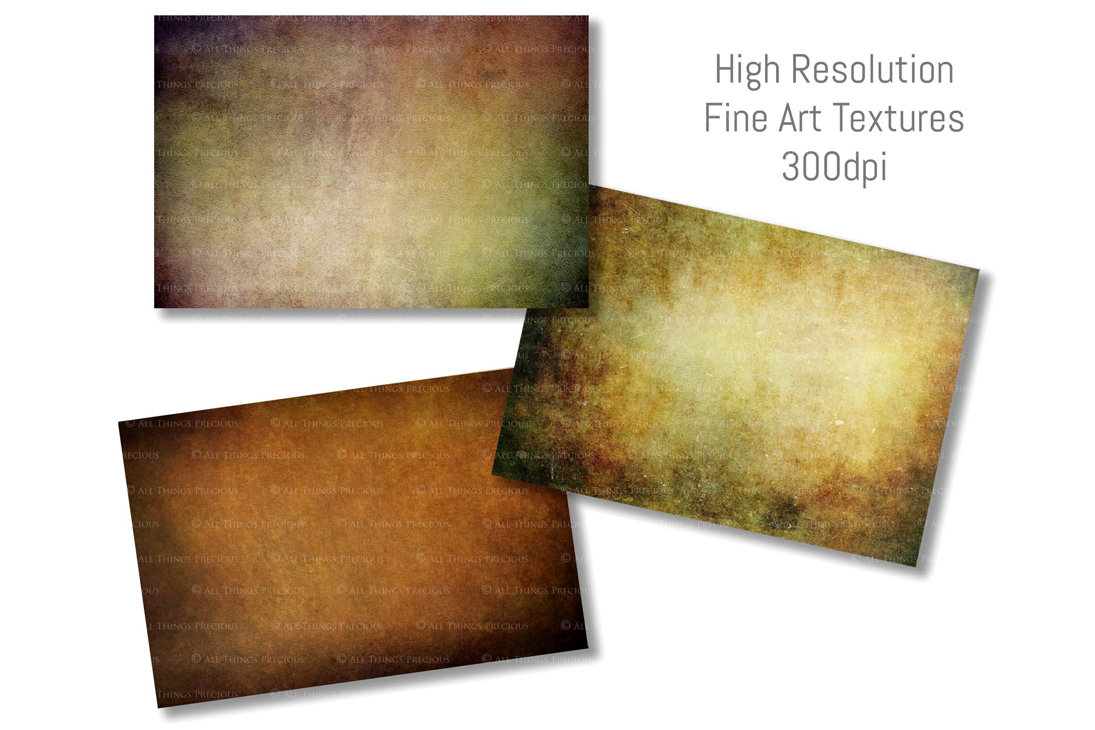 Fine Art Textures for photographers and digital editing. Photo Overlays. Antique, Vintage, Grunge, Warm, Rich, Scratch, Canvas, Light, Dark Variety Bundle.  Graphic Assets for photography and design. By ATP Textures