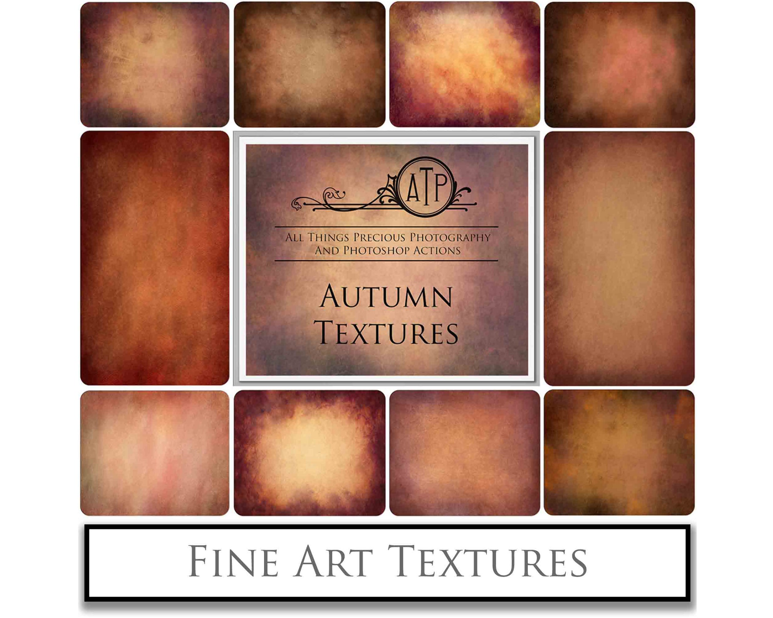 Fine Art Textures for photographers and digital editing. Photo Overlays. Antique, Vintage, Grunge, Warm, Rich, Scratch, Canvas, Light, Dark Variety Bundle.  Graphic Assets for photography and design. By ATP Textures