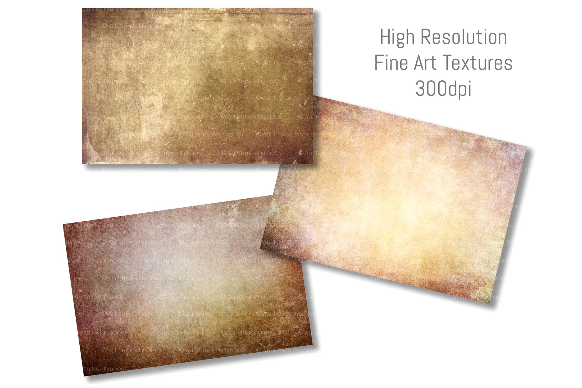 Fine Art Textures. For photography or print as backdrops. High resolution download files. Grunge, Warm, Light, Digital Add Ons. Canvas, Dark, Painterly, Color design. Digital Background Jpeg overlay. Scrapbooking Paper, Printable Wall Art, Photoshop editing Graphic Assets. by ATP textures.