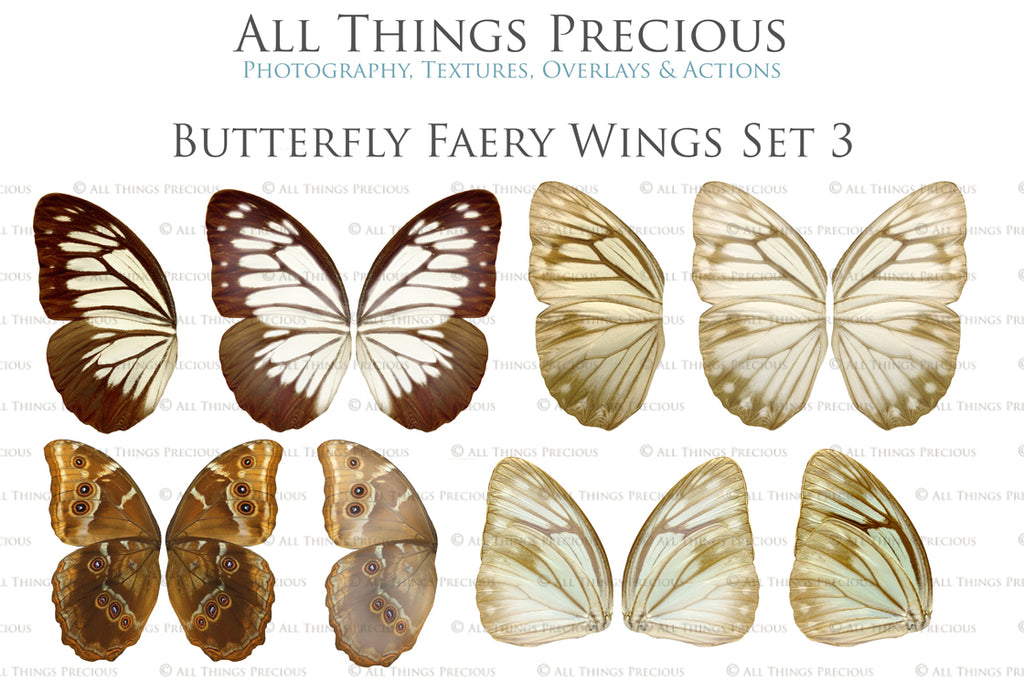 Digital Fairy Wing Overlays clipart. Png transparent see through files for photoshop. Photography editing. High resolution, 300dpi. Printable, Photography Graphic Assets, add on stock resources. Scrapbooking design. Fairy Photographer edit tools. Colourful. ATP Textures. Overlays. Actions, Printable design.