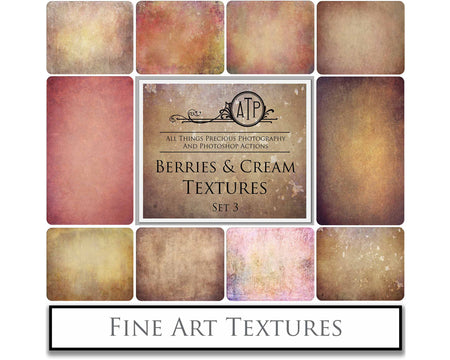 Fine Art Textures. For photography or print as backdrops. High resolution download files. Grunge, Warm, Light, Digital Add Ons. Canvas, Dark, Painterly, Color design. Digital Background Jpeg overlay. Scrapbooking Paper, Printable Wall Art, Photoshop editing Graphic Assets. by ATP textures.