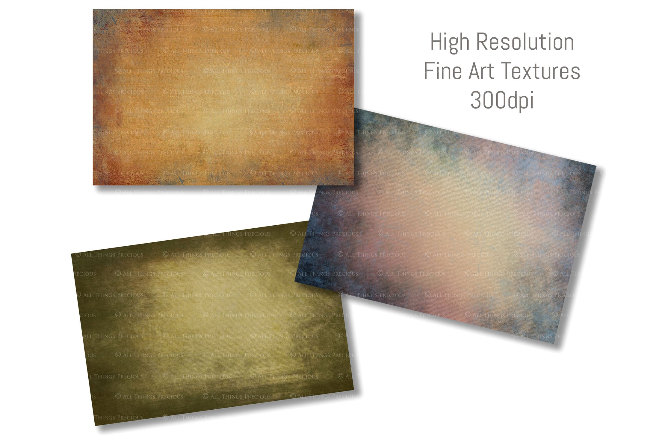 Fine Art Textures for photographers and digital editing. Photo Overlays. Antique, Vintage, Grunge, Light, Dark Variety Bundle.  Graphic Assets for photography and design. By ATP Textures
