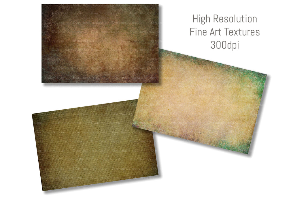 Fine Art Textures for photographers and digital editing. Photo Overlays. Antique, Vintage, Grunge, Light, Dark Variety Bundle.  Textured printable Canvas, Colour, Monochrome, Bundle. High resolution, 300dpi Graphic Assets for photography, digital scrapbooking and design. By ATP Textures