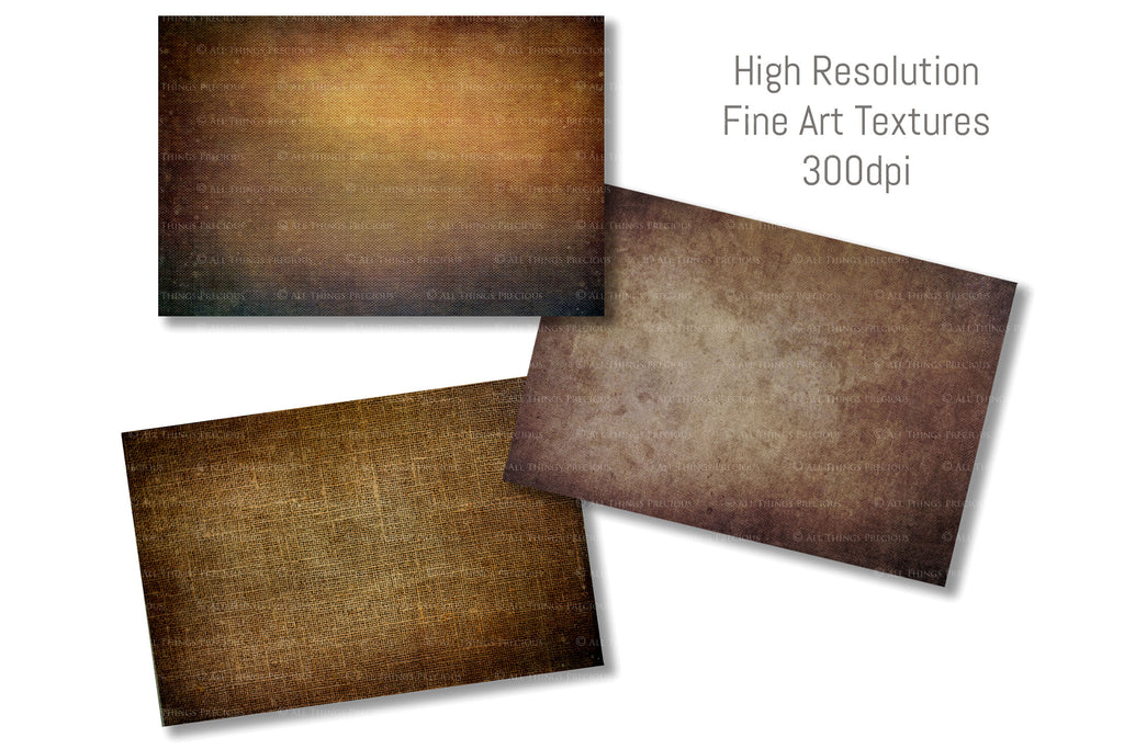 Fine Art Textures for photographers and digital editing. Photo Overlays. Antique, Vintage, Grunge, Light, Dark Variety Bundle.  Textured printable Canvas, Colour, Monochrome, Bundle. High resolution, 300dpi Graphic Assets for photography, digital scrapbooking and design. By ATP Textures