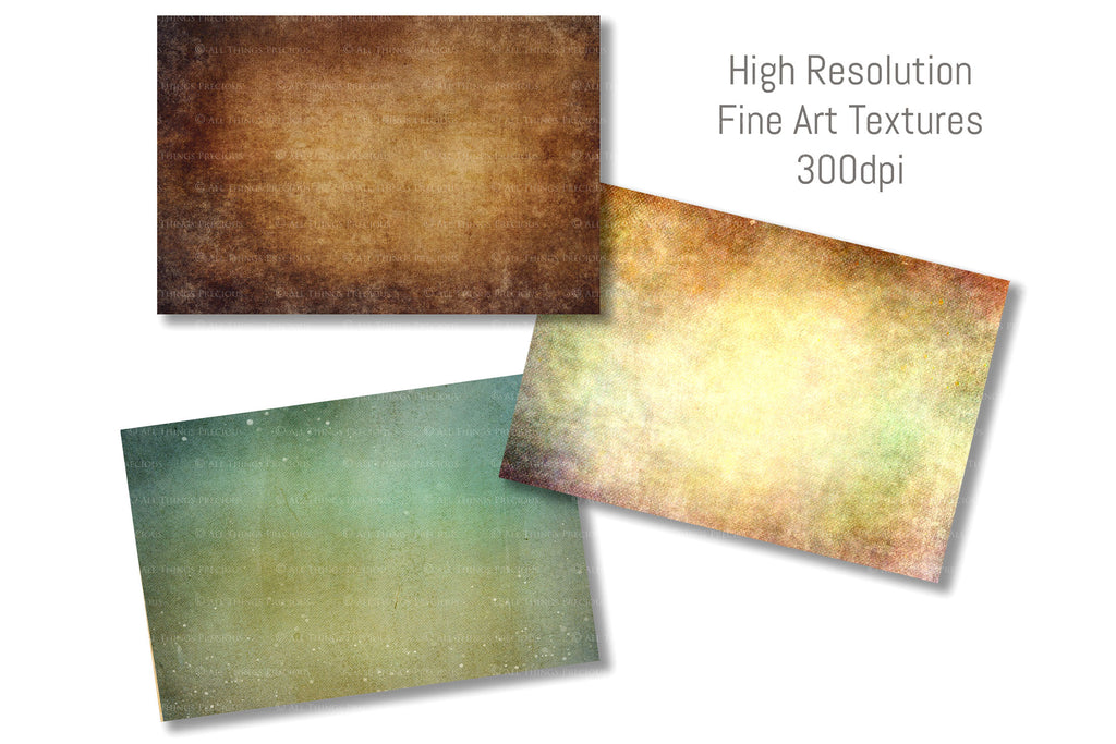 Fine Art Textures for photographers and digital editing. Photo Overlays. Antique, Vintage, Grunge, Light, Dark Variety Bundle.  Textured printable Canvas, Colour, Monochrome, Bundle. High resolution, 300dpi Graphic Assets for photography, digital scrapbooking and design. By ATP Textures