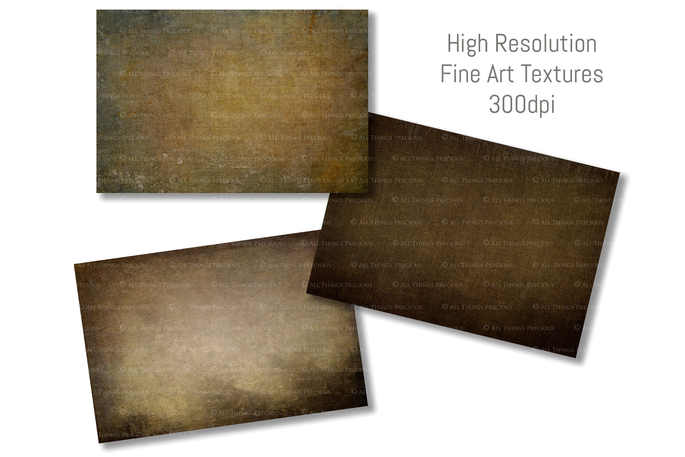 Fine Art Textures for photographers and digital editing. Photo Overlays. Antique, Vintage, Grunge, Light, Dark Variety Bundle.  Textured printable Canvas, Colour, Monochrome, Bundle. High resolution, 300dpi Graphic Assets for photography, digital scrapbooking and design. By ATP Textures