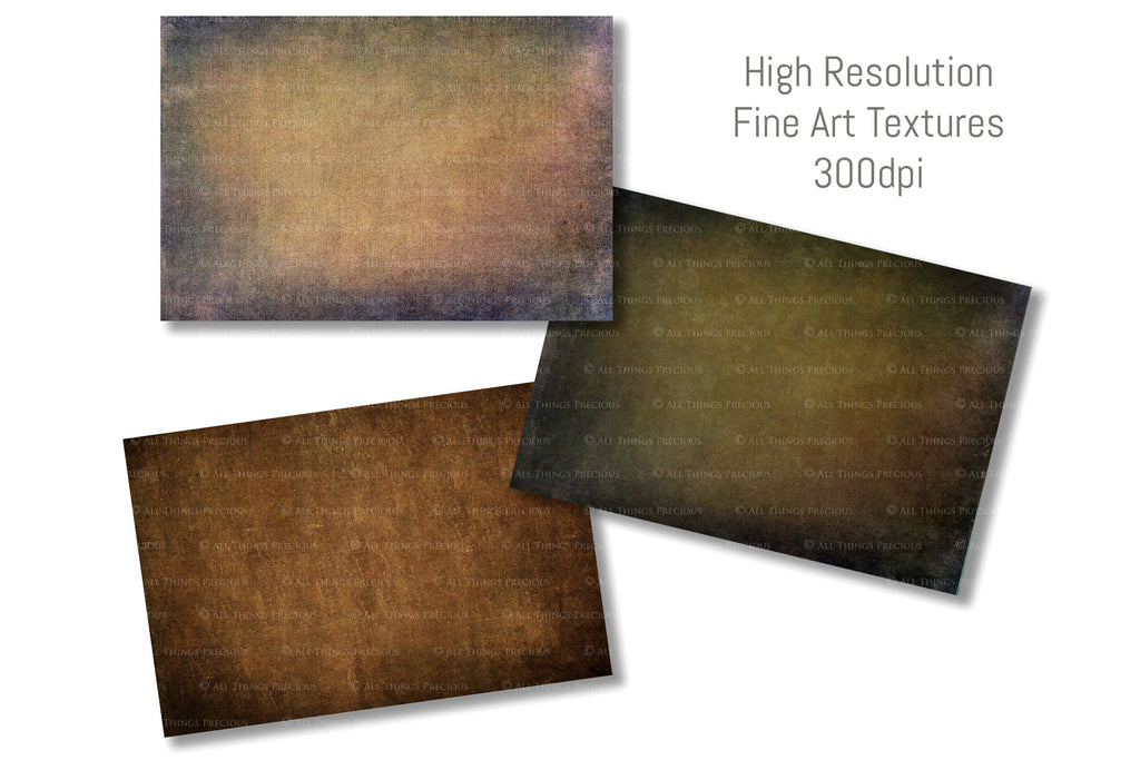 Fine Art Textures for photographers and digital editing. Photo Overlays. Antique, Vintage, Grunge, Light, Dark Variety Bundle.  Textured printable Canvas, Colour, Monochrome, Bundle. High resolution, 300dpi Graphic Assets for photography, digital scrapbooking and design. By ATP Textures