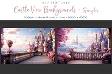 Load image into Gallery viewer, AI Digital - 24 CASTLE VIEW BACKGROUNDS - Set 3
