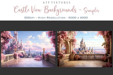 Load image into Gallery viewer, AI Digital - 24 CASTLE VIEW BACKGROUNDS - Set 2
