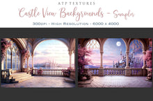 Load image into Gallery viewer, AI Digital - 24 CASTLE VIEW BACKGROUNDS - Set 3
