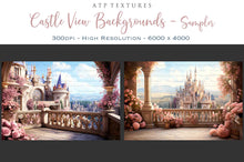 Load image into Gallery viewer, AI Digital - 24 CASTLE VIEW BACKGROUNDS - Set 3
