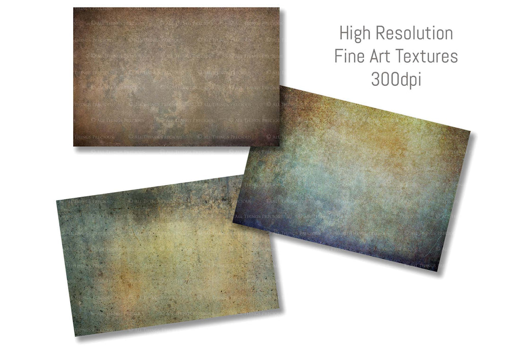 Fine Art Textures for photographers and digital editing. Photo Overlays. Antique, Vintage, Grunge, Light, Dark Variety Bundle.  Textured printable Canvas, Colour, Monochrome, Bundle. High resolution, 300dpi Graphic Assets for photography, digital scrapbooking and design. By ATP Textures