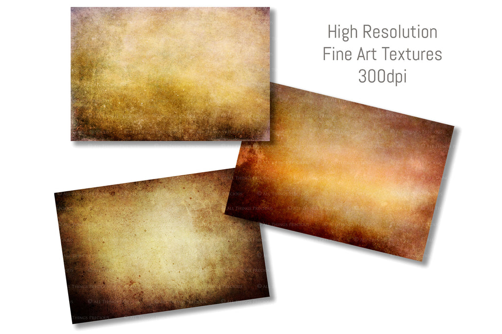 Rich warm and Creamy tinted textures. Fine Art Texture for photographers and digital editing. Photo Overlays. Antique, Vintage, Grunge, Light, Dark Bundle. Textured printable Canvas, Colour, Monochrome, Bundle. High resolution, 300dpi Graphic Assets for photography, digital scrapbooking and design. By ATP Textures