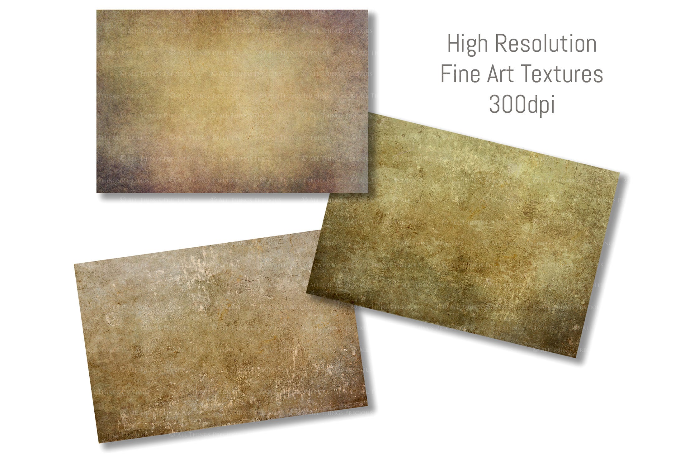 Rich warm and Creamy tinted textures. Fine Art Texture for photographers and digital editing. Photo Overlays. Antique, Vintage, Grunge, Light, Dark Bundle. Textured printable Canvas, Colour, Monochrome, Bundle. High resolution, 300dpi Graphic Assets for photography, digital scrapbooking and design. By ATP Textures