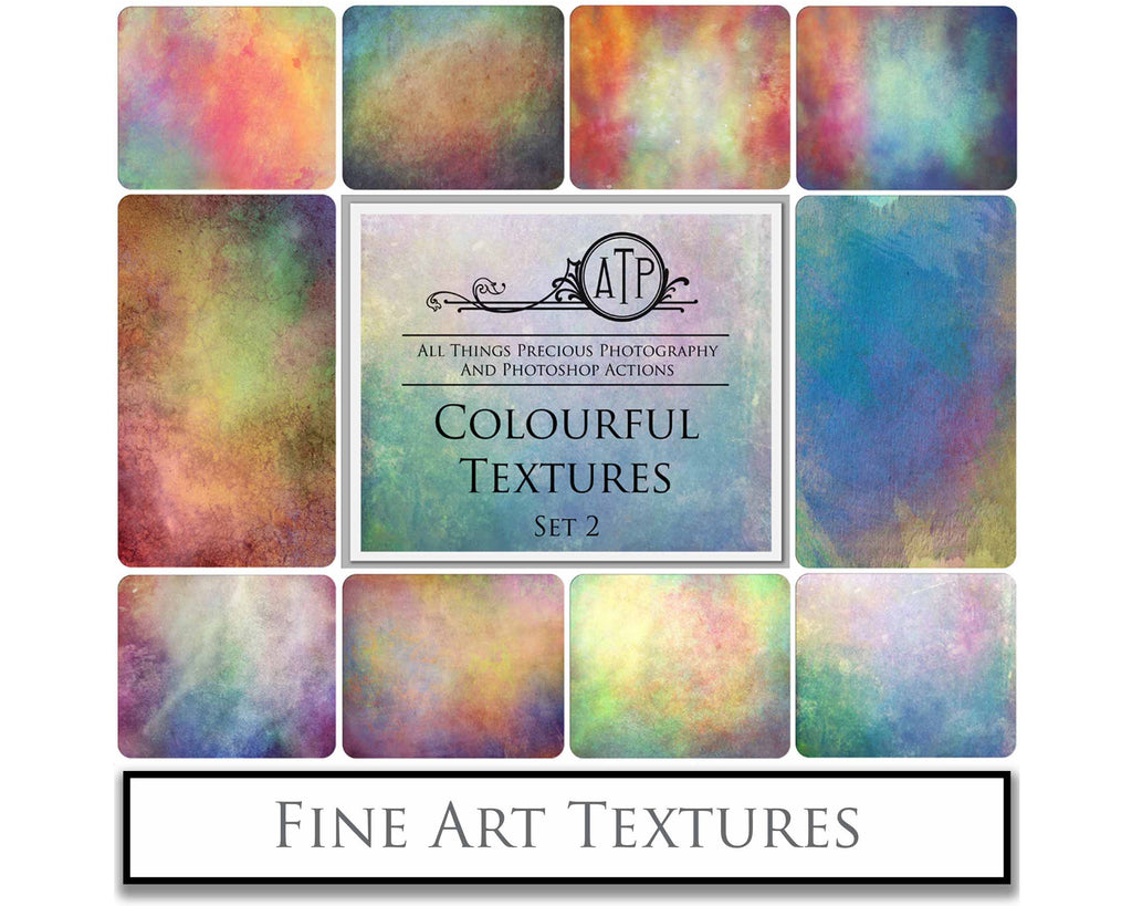 Fine Art Textures for photographers and digital editing. Photo Overlays. Antique, Vintage, Grunge, Light, Dark Variety Bundle.  Textured printable Canvas, Colour, Monochrome, Bundle. High resolution, 300dpi Graphic Assets for photography, digital scrapbooking and design. By ATP Textures