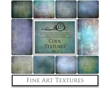 Fine Art Textures for photographers and digital editing. Photo Overlays. Antique, Vintage, Grunge, Light, Dark Variety Bundle.  Textured printable Canvas, Colour, Monochrome, Bundle. High resolution, 300dpi Graphic Assets for photography, digital scrapbooking and design. By ATP Textures