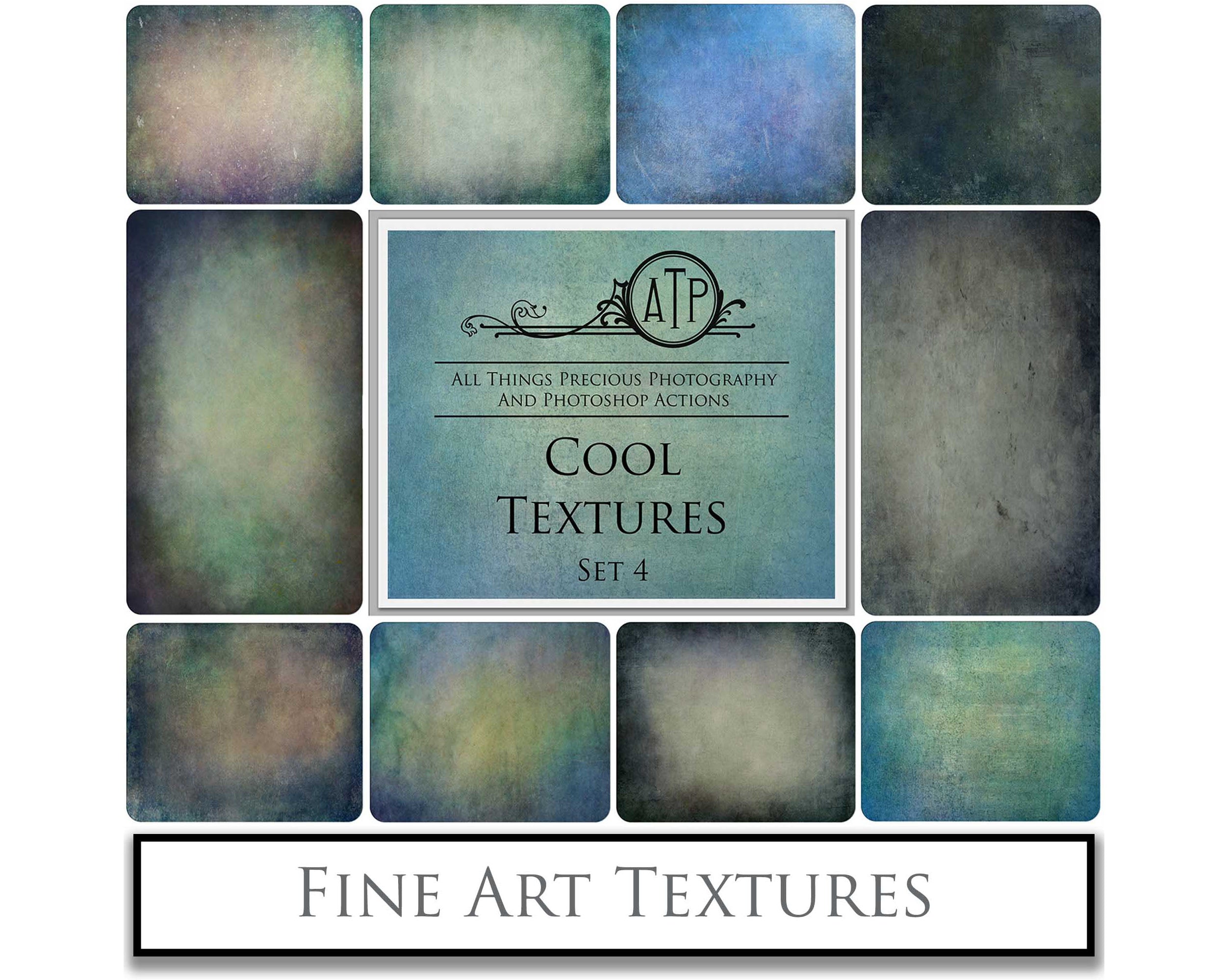 Fine Art Textures for photographers and digital editing. Photo Overlays. Antique, Vintage, Grunge, Light, Dark Variety Bundle.  Textured printable Canvas, Colour, Monochrome, Bundle. High resolution, 300dpi Graphic Assets for photography, digital scrapbooking and design. By ATP Textures