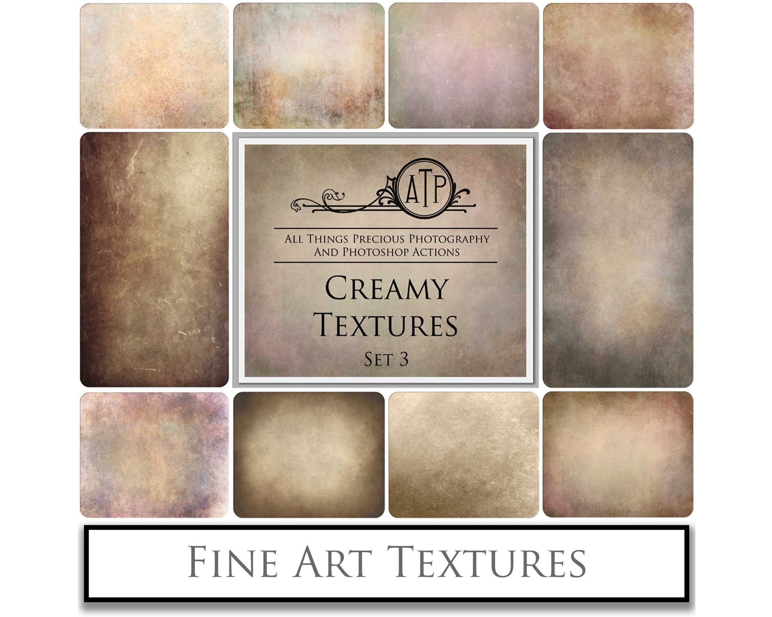 Rich warm and Creamy tinted textures. Fine Art Texture for photographers and digital editing. Photo Overlays. Antique, Vintage, Grunge, Light, Dark Bundle. Textured printable Canvas, Colour, Monochrome, Bundle. High resolution, 300dpi Graphic Assets for photography, digital scrapbooking and design. By ATP Textures