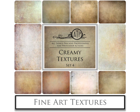 Rich warm and Creamy tinted textures. Fine Art Texture for photographers and digital editing. Photo Overlays. Antique, Vintage, Grunge, Light, Dark Bundle. Textured printable Canvas, Colour, Monochrome, Bundle. High resolution, 300dpi Graphic Assets for photography, digital scrapbooking and design. By ATP Textures