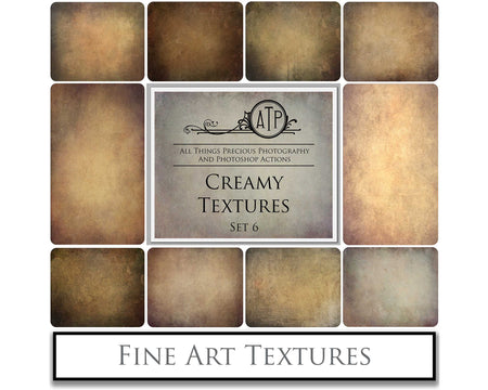 Rich warm and Creamy tinted textures. Fine Art Texture for photographers and digital editing. Photo Overlays. Antique, Vintage, Grunge, Light, Dark Bundle. Textured printable Canvas, Colour, Monochrome, Bundle. High resolution, 300dpi Graphic Assets for photography, digital scrapbooking and design. By ATP Textures