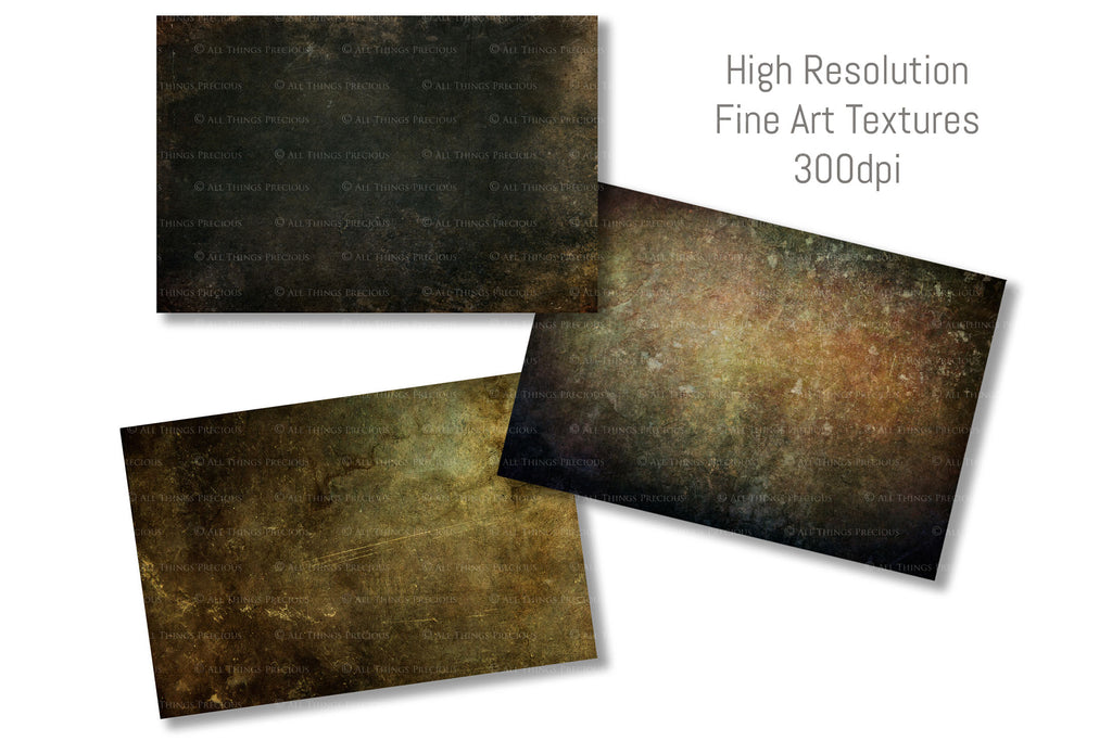 Fine Art Textures for photographers and digital editing. Photo Overlays. Antique, Vintage, Grunge, Light, Dark Bundle. Textured printable Canvas, Colour, Monochrome, Bundle. High resolution, 300dpi Graphic Assets for photography, digital scrapbooking and design. By ATP Textures