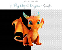 Load image into Gallery viewer, Dragon - Clipart

