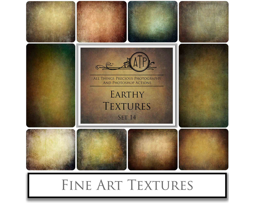 Earth fine art textures. Rich, warm colour tints. Texture for photographers and digital editing. Photo Overlays. Antique, Vintage, Grunge, Light, Dark Bundle. Textured printable Canvas, Colour, Monochrome, Bundle. High resolution, 300dpi Graphic Assets for photography, digital scrapbooking and design. By ATP Textures